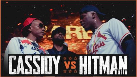 Basically, from this video and Hitman's interview, Cassidy mentioned something along the lines of "There's people in here that'll make sure you don't leave" after it got heated. . Hitman holla vs cassidy